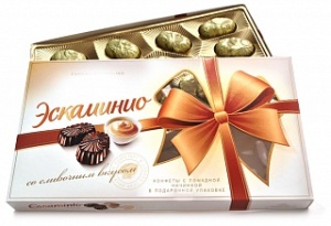 коробка конфет Эскаминио сливочный вкус